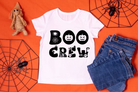 Cute Spooky Font PNG with transparent background - Preview 1