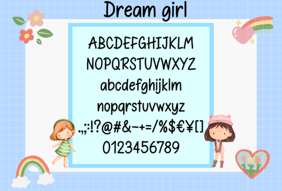 Dream Girl Font - Preview 6