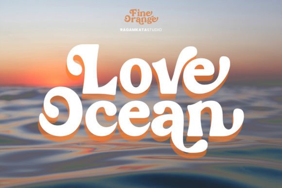 Fine Orange Font - Preview 5