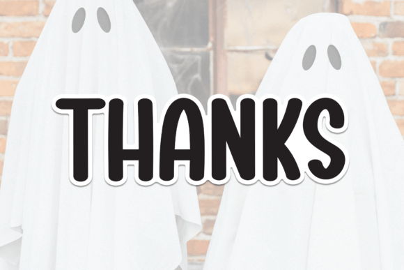 Ghost Costume Font - Preview 6