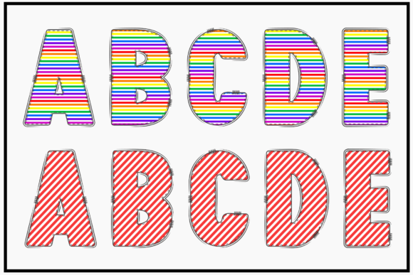 Happy Birthday Font - Preview 1