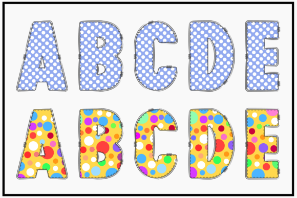 Happy Birthday Font - Preview 2