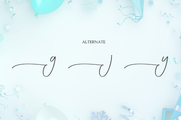Happy Birthday Font - Preview 6