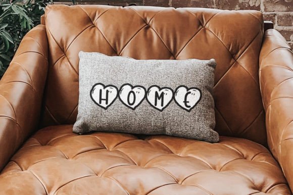 Heart Glamor Font PNG with transparent background - Preview 2