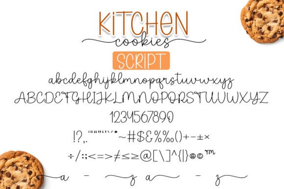 Kitchen Cookies Duo Font - Preview 2
