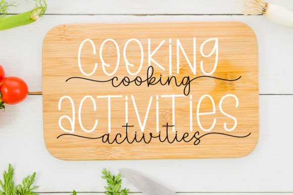 Kitchen Cookies Duo Font - Preview 3
