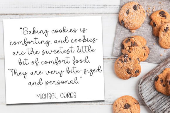 Kitchen Cookies Duo Font - Preview 4