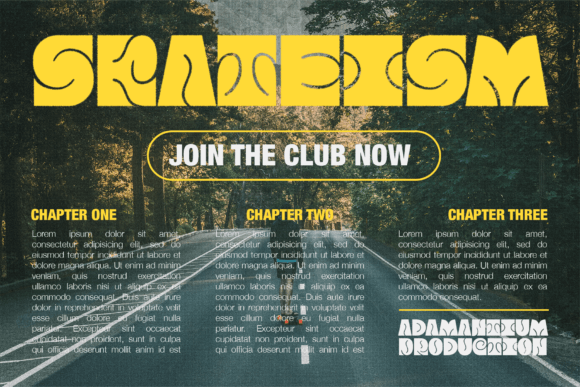 Makeba Font PNG with transparent background - Preview 5