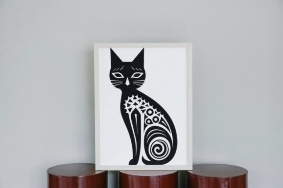 Powerful Animal Tribal Font PNG with transparent background - Preview 6