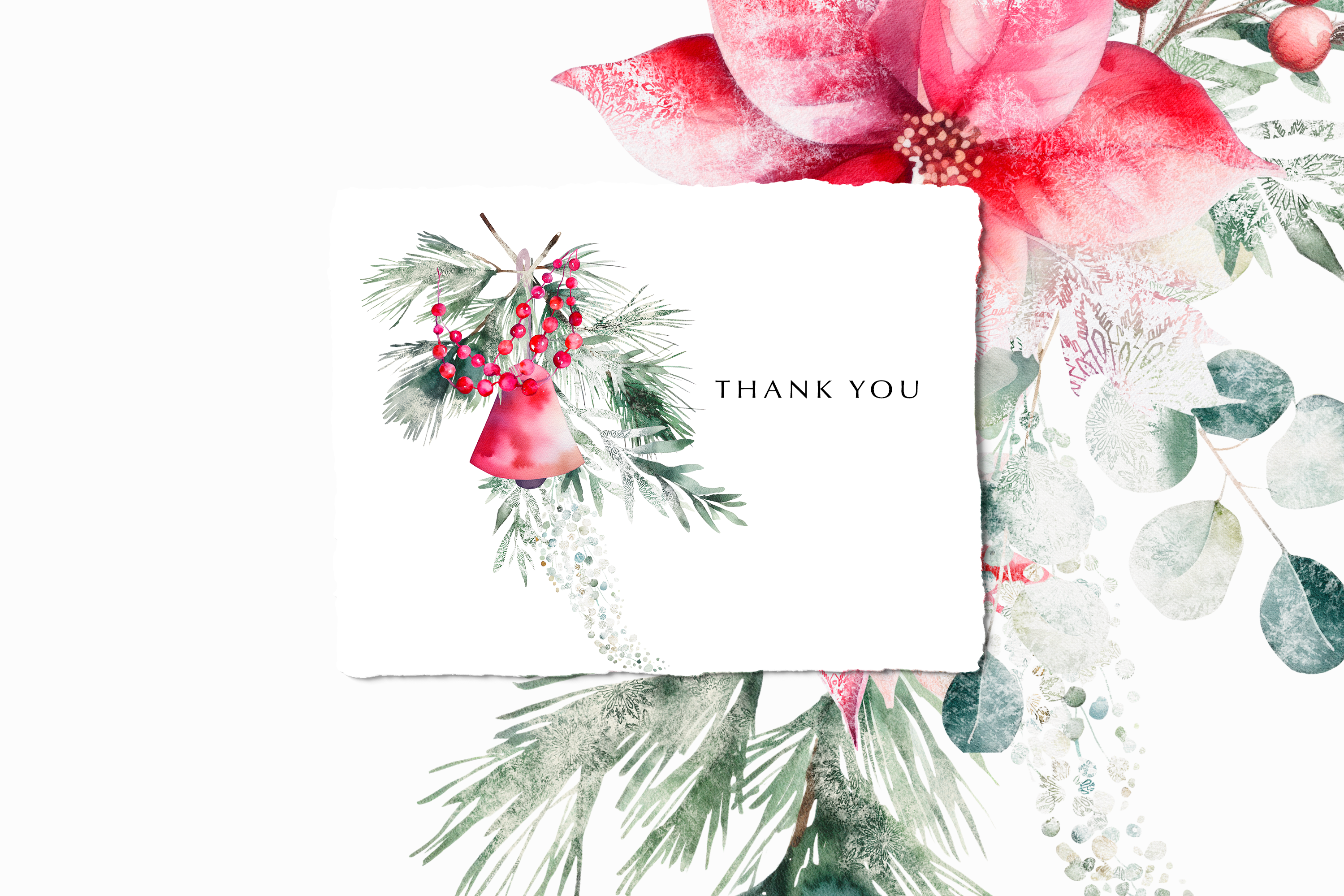 Watercolor Christmas Clipart Collection - photo 7