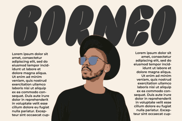 Anouk Font PNG with transparent background - Preview 2