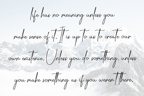 Butterfly Font - Preview 5