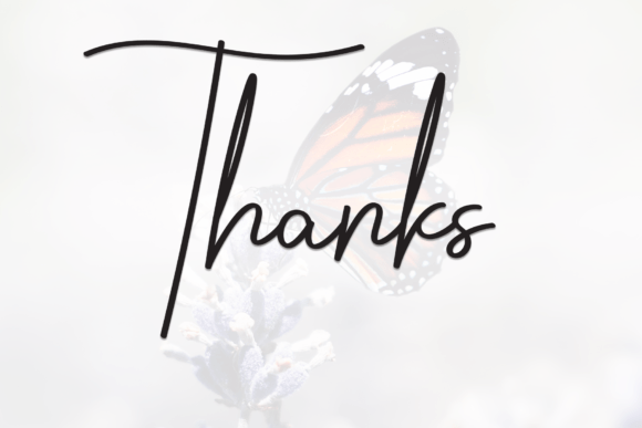 Butterfly Font - Preview 6