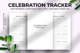 Celebration Tracker Kdp Interior Graphic by M9 Design · Creative Fabrica