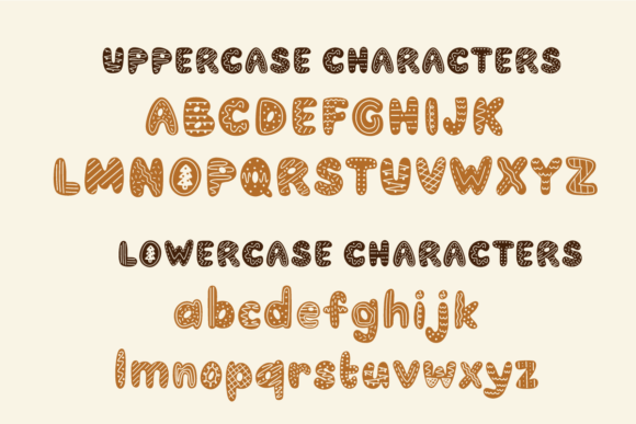 Gingerbread Font - Preview 6
