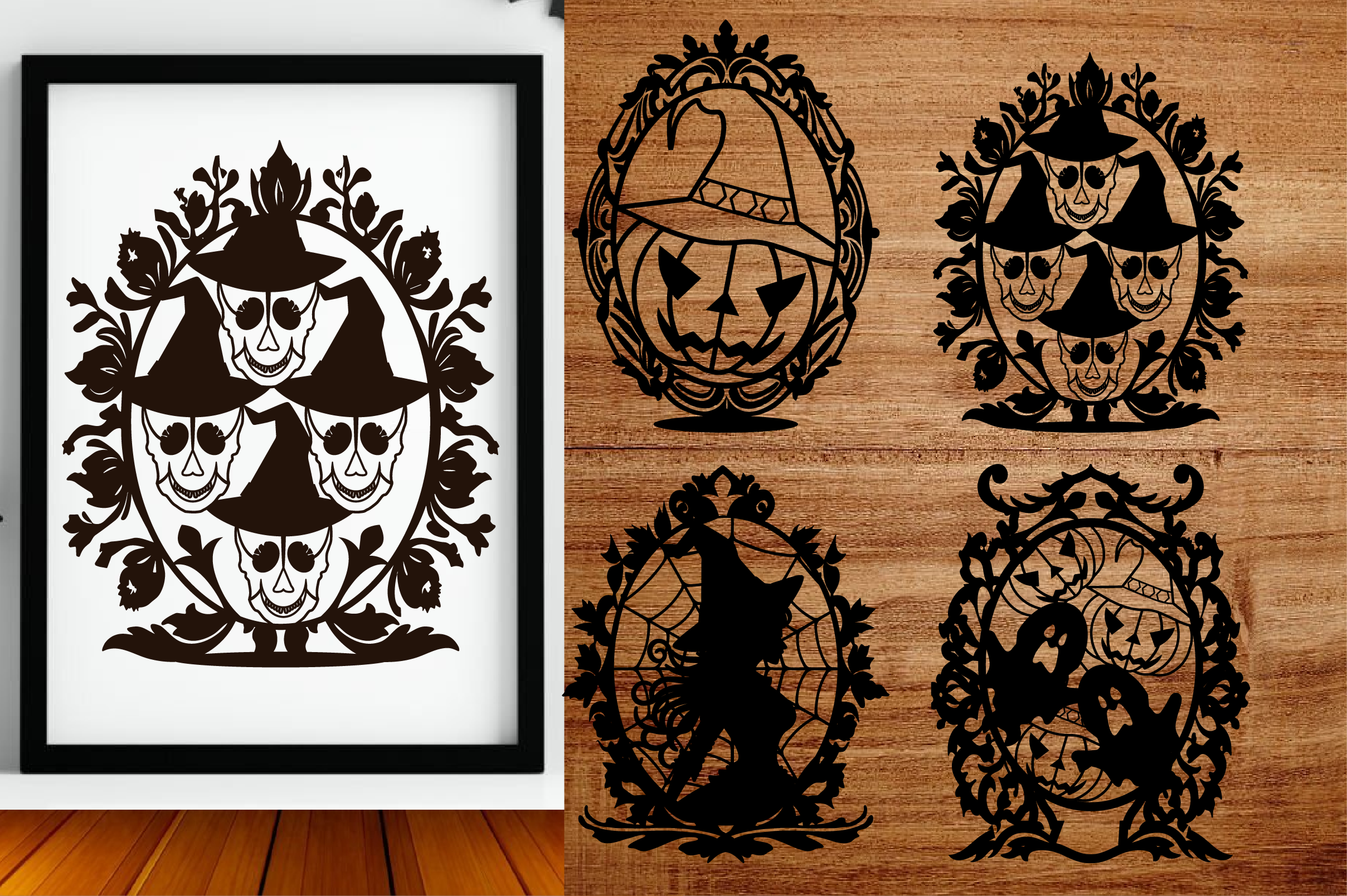 Halloween Vintage Mirror Bundle