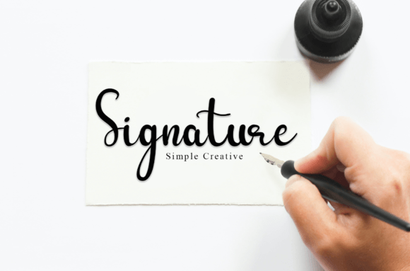 Handmade Font - Preview 1