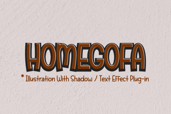 Homegofa Font PNG with transparent background - Preview 2