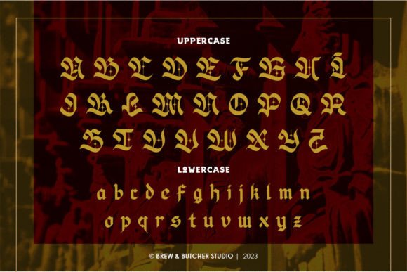 Mosire Font PNG with transparent background - Preview 1