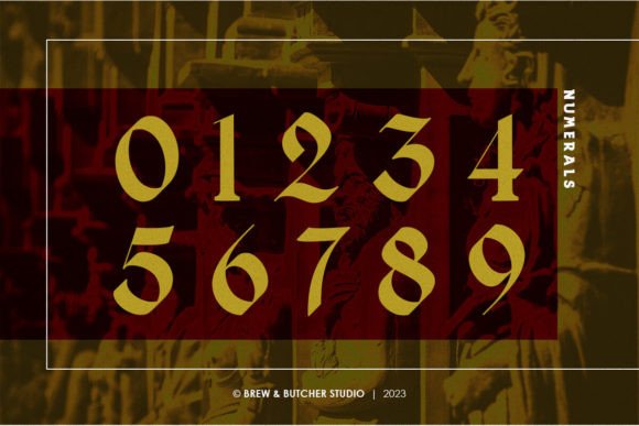 Mosire Font PNG with transparent background - Preview 2