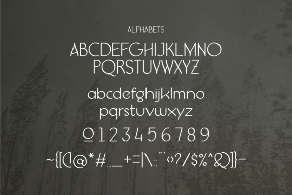 Oxivoga Font PNG with transparent background - Preview 1