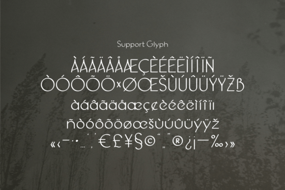Oxivoga Font PNG with transparent background - Preview 2