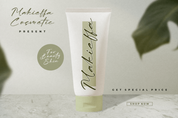 Realista Thiffany Font PNG with transparent background - Preview 3