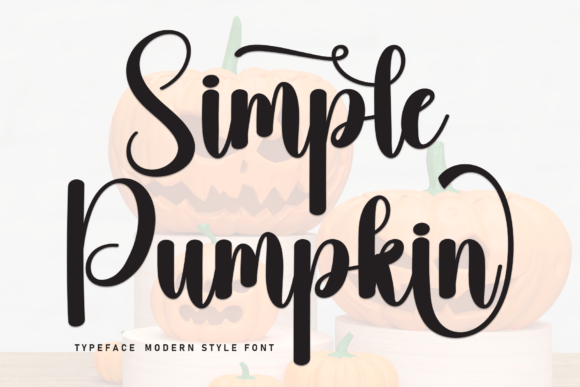 Simple Pumpkin Fonts 1