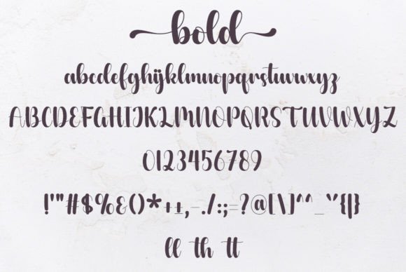Bold Font - Preview 6