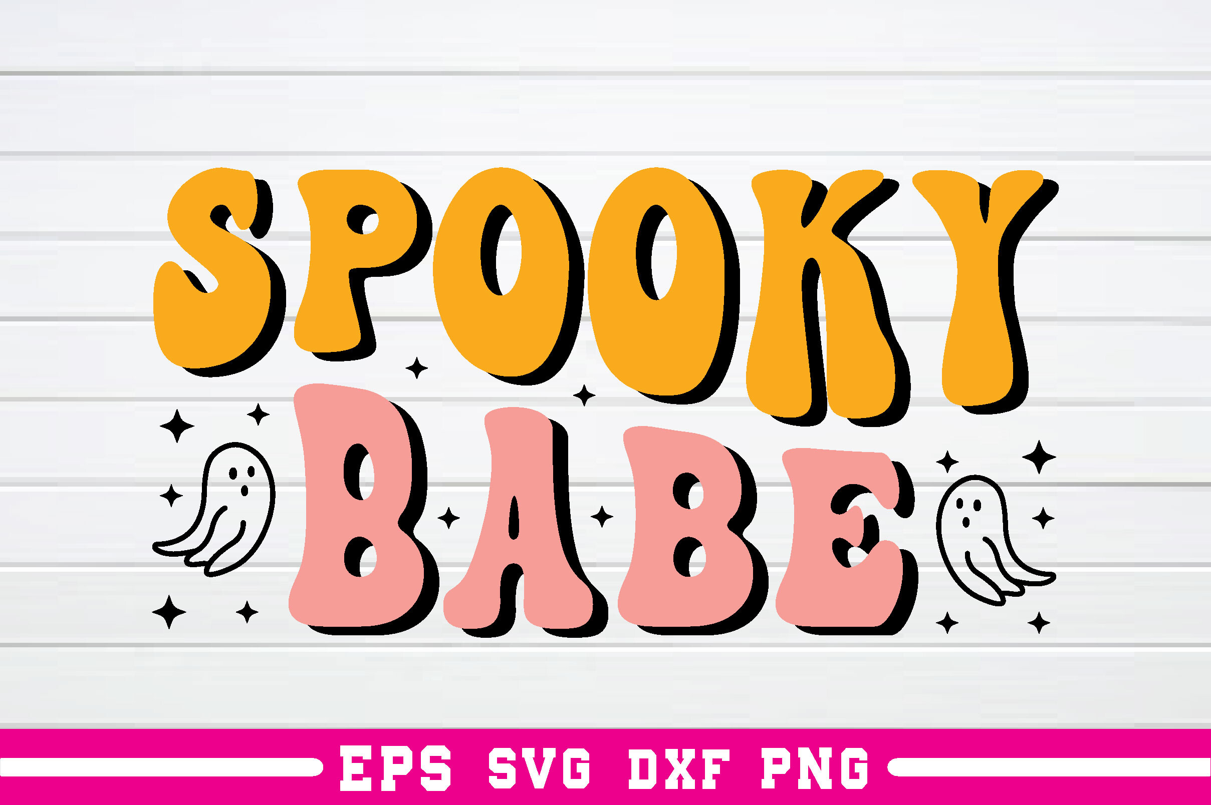 Spooky Babe Retro Graphic by smart design · Creative Fabrica