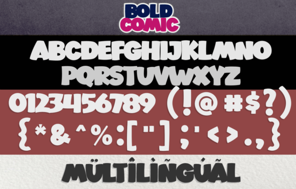 Bold Comic Font - Preview 6