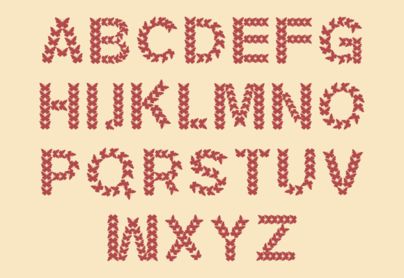 Butterfly Font - Preview 2