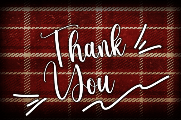 Christmas Holly Font - Preview 5