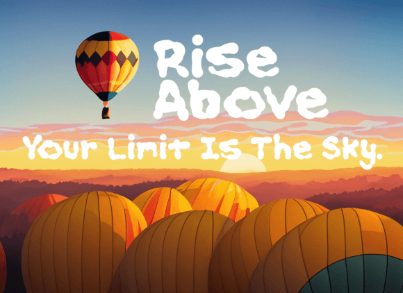 Cloudglyphic Font PNG with transparent background - Preview 2