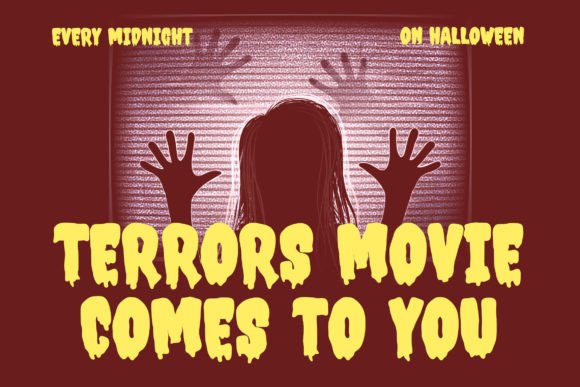 Haunted Mansion Font - Preview 6