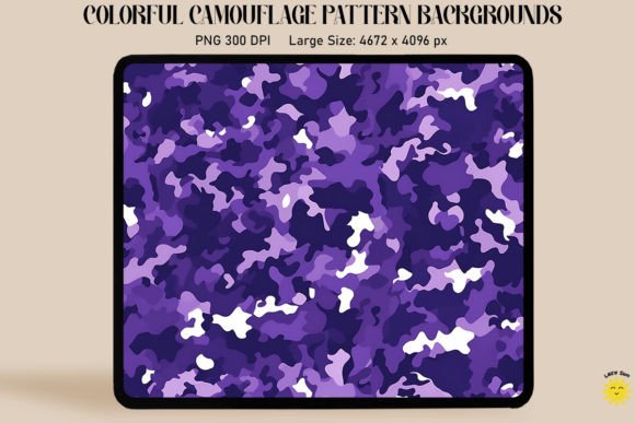 Purple Camouflage Patterns Background Grafik Hintegründe Von Lazy Sun