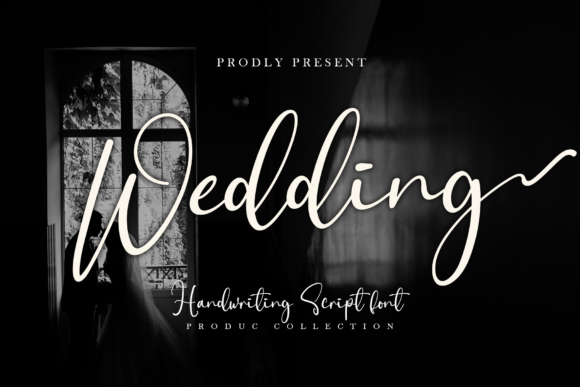 Wedding Font by Black line · Creative Fabrica font preview
