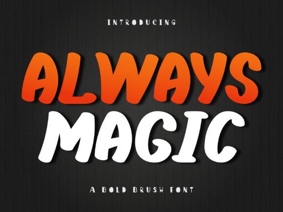 Always Magic Font - Preview 1