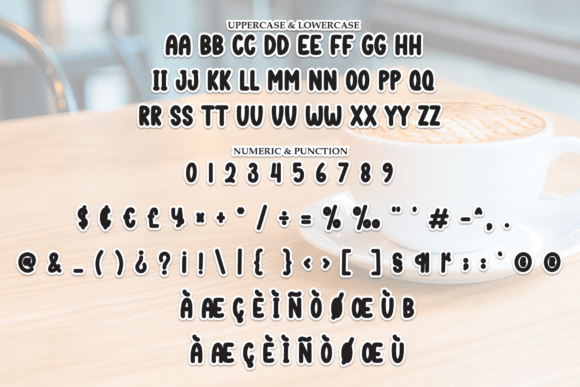 Cafe Coffee Font - Preview 6
