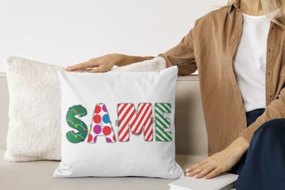 Christmas Alphabet Font - Preview 4