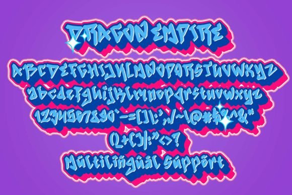 Dragon Empire Font - Preview 4