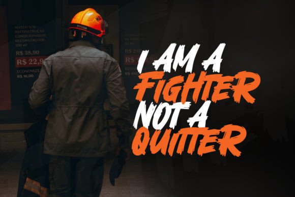 Fatal Fighter Font - Preview 2