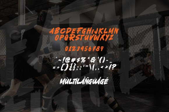 Fatal Fighter Font - Preview 4