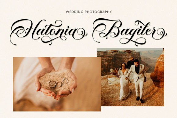 Glanston Brilliant Font PNG with transparent background - Preview 2