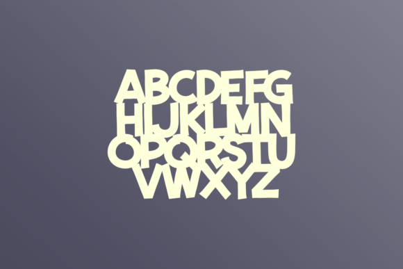 Grenger Font PNG with transparent background - Preview 2
