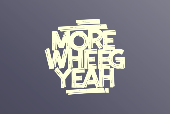 Grenger Font PNG with transparent background - Preview 3