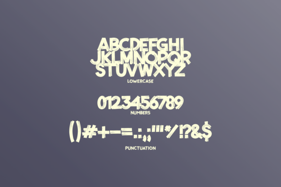 Grenger Font PNG with transparent background - Preview 4