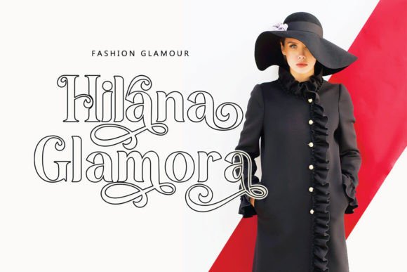 Hailey Santia Font - Preview 1