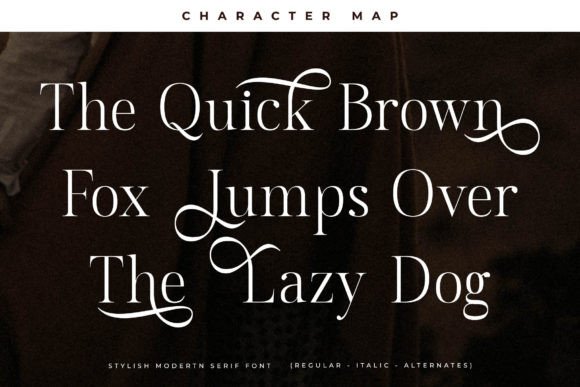 Megdira Font font preview - 4