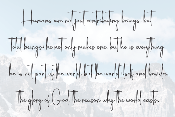 Shinebright Font PNG with transparent background - Preview 5